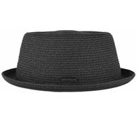 Stetson Pork Pie Black Toyo Hat black M