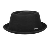 Stetson Pork Pie Hat Wool Felt Packable Outdoor Travel Unisex Summer Winter Black