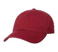 Stetson Rector Baseball Cap Women/Men - Cotton Sun Protection Cap (UV Protection (40+) - Strapback Cap, Size-Adjustable (55-60 cm) - Summer/Winter Bordeaux One Size
