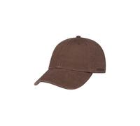 Stetson Rector Baseball Cap Women/Men - Cotton Sun Protection Cap (UV Protection (40+) - Strapback Cap, Size-Adjustable (55-60 cm) - Summer/Winter Brown One Size