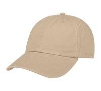 Stetson Rector Baseball Cap Women/Men - Cotton Sun Protection Cap (UV Protection (40+) - Strapback Cap, Size-Adjustable (55-60 cm) - Summer/Winter Dark Beige One Size