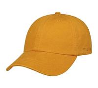 Stetson Rector Baseball Cap Women/Men - Cotton Sun Protection Cap (UV Protection (40+) - Strapback Cap, Size-Adjustable (55-60 cm) - Summer/Winter Mustard One Size