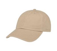 Stetson Rector Baseball Cap Women/Men - Cotton Sun Protection Cap (UV Protection (40+) - Strapback Cap, Size-Adjustable (55-60 cm) - Summer/Winter Dark Beige One Size