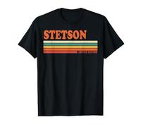 Stetson Retro Personalized First Name Vintage Stripes Value Graphic T-Shirt