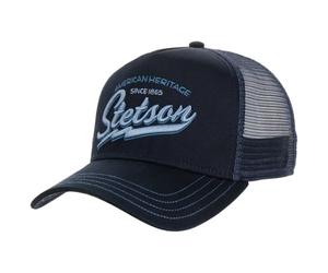 Stetson Since 1865 Trucker Cap Men Summer Winter Navy
