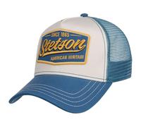 Stetson Vintage Trucker Cap - Blue / Off White