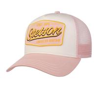 Stetson Since 1865 Vintage Trucker Cap Unisex Summer Snapback Mesh Adjustable Rose