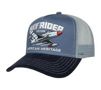 Stetson Sky Rider Trucker Cap Women/Men - Baseball mesh Snapback, with Peak, Peak Spring-Summer Summer - One Size Navy