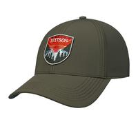 Stetson Sunset Baseballcap 6 Panel Snapback Unisex Summer Winter Olive One Size