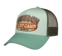 Stetson Surf Camp Trucker Cap Multicolored Snapback Unisex Spring Summer Winter Mint Green