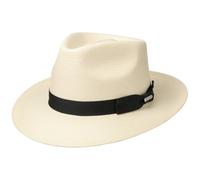 Stetson Telida Toyo Bogart Hat Fedora UV Protection Men Women Summer Nature S (54-55 cm)