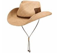 Stetson Tenderell Western Hat Straw Leather Band Cowboy Style Travel Lightweight Men Summer