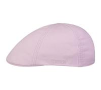 Stetson Texas Cotton Flat Cap with UV Protection 40+ - Cotton Peaked Ivy Cap - Solid-Color Cap for Spring/Summer Rose L (58-59 cm)
