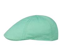Stetson Texas Cotton Flat Cap with UV Protection 40+ - Cotton Peaked Ivy Cap - Solid-Color Cap for Spring/Summer Mint Green L (58-59 cm)