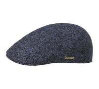 Stetson Texas Donegal Wool Flatcap Tweed Multicolored Made in EU Men Autumn Winter