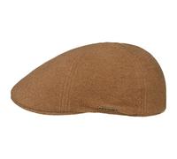 Stetson Texas Wool Gatsby Cap Men 100% Cotton Lining Cashmere Wool Autumn Winter Light Brown