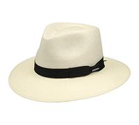 Stetson Tokeen Toyo Straw Traveller Hat UV 40 Protection Summer Men Women Nature S (54-55 cm)