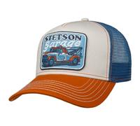 Stetson Towing Service Trucker Cap - Baseball cap with mesh back - Breathable cotton cap for men - Wearable all year round blue One Size