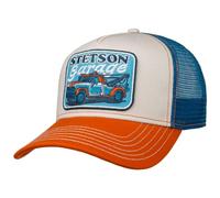 Stetson Towing Service Trucker Cap Snapback Mesh Baseballcap 100% Cotton Herren Summer Winter Blue One Size Small