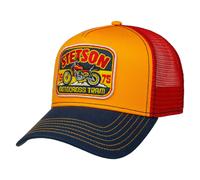 Stetson Trucker Cap - Navy/Orange