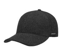 Stetson Vaby Earflap Full Men’s Cap with Cashmere - Peaked Cap with Neck Protection - Baseball Cap with Ear Protection - Fall/Winter Wool Cap - Winter Cap Anthracite L (58-59 cm)