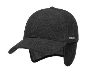 Stetson Vaby Fullcap Baseball Cap Wool Cashmere Protection Ears Men Autumn Winter