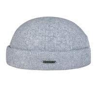 Stetson Vangordon Docker Hat Linen-Mix Adjustable Heathered EU Men Summer Light Blue L (58-59 cm)