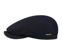 Stetson Vedrick Flat Cap Made in EU Wool Cashmere Men Autumn Winter Navy