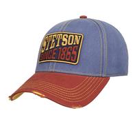Stetson Vintage Distressed Peak Cap Men - Curved Brim Baseball Winter Autumn Spring Summer Summer-Winter - One Size Blue