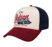 Stetson Vintage Racing Baseball Cap Corduroy Visor 5 Panel Strapback Unisex Spring Summer Winter
