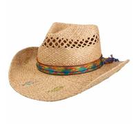 Stetson Western Festival Raffia Cowboy Hat Unisex Summer