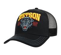Stetson Wild Ones Trucker Cap Women/Men - Baseball mesh Snapback, with Peak, Peak Summer Spring-Summer - One Size Black