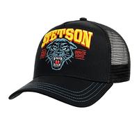 Stetson Wild Ones Trucker Cap Mesh Snapback Baseballcap 100% Cotton Unisex Summer Black One Size
