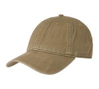 Stetson Ducor Sun Guard Full Men's Cap - Baseball Cap Made of (Sustainable) Organic Cotton - Spring/Summer - 40+ UV Sun Protection - Stonewashed Look - Outdoor Cap Olive XL (60-61 cm)