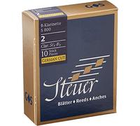 Steuer reed BB clarinet Blue Line S800 German cut pack of 10 size 2