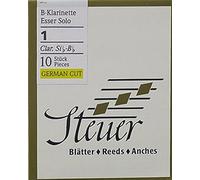 Steuer reed BB clarinet Solo White Line 1 French cut pack of 10