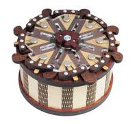 Steuerrad Puzzle Box - Brainteaser Trick Box Handmade by Jean-Claude Constantin in Germany - Difficulty Expert