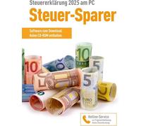 STEUERSPARER 2025 für Steuererklärung 2025 am PC ELSTER klar Strukturiertes Steuerprogramm Download Code Inklusive Steuersparer *NEU&OVP*