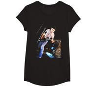 Steve Albini Shellac Chicago Math Rock by Andy Willsher T-Shirt, Girls, Black, X-Small