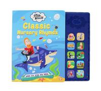 Steve and Maggie Nursery Rhymes Sound Book, Interactive Children’s Books with 10 Sing-Along Songs, Baby Shark, Wheels on the Bus, Old MacDonald, Finger Family & More, Musical Toys for Ages 3-5