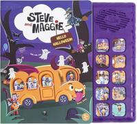 Steve and Maggie Sound Book - 10-Button Interactive Halloween Sing-Along, Musical Talking Books for Toddlers, Baby Music Book, Learning & Education Gift for Boys & Girls