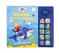 Steve and Maggie Sound Book - 10 Button Interactive Nursery Rhymes, Musical Books for Toddlers 1-3, Talking Books for Kids, Sing Along Baby Music Book, Learning & Education Gift for Boys & Girls