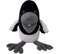 Steve and Maggie Toys, Maggie Crow Plush Figure Toys, Cartoon Crow Stuffed Animal Plush Doll Pillow, Black Bird Crow Figure for Christmas Decor
