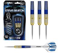 Steve Beaton 90% Tungsten Steel Tip Darts by Winmau - 22g or 24g - Blue and Gold