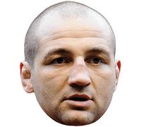 Steve Borthwick (Stubble) Celebrity Mask, Flat Card Face, Fancy Dress Mask