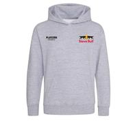 Steve Bull Logo Kids Hoodie - Gray / 4-5 years