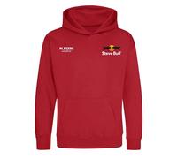 Steve Bull Logo Kids Hoodie - Red / 3-4 years