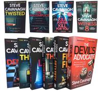 Steve Cavanagh 10 Book Collection, Eddie Flynn + Witness 8, Twisted, Accomplice
