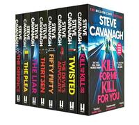 Steve Cavanagh Collection 8 Books Set (The Defence, The Plea, The Liar, Thirteen, Fifty Fifty, The Devil's Advocate, Twisted & Kill For Me Kill For You)