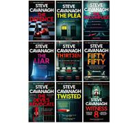 Steve Cavanagh Eddie Flynn Series 9 Books Collection Set The Defence, The Plea, The Liar, Thirteen, Fifty Fifty, Twisted, The Accomplice & MORE